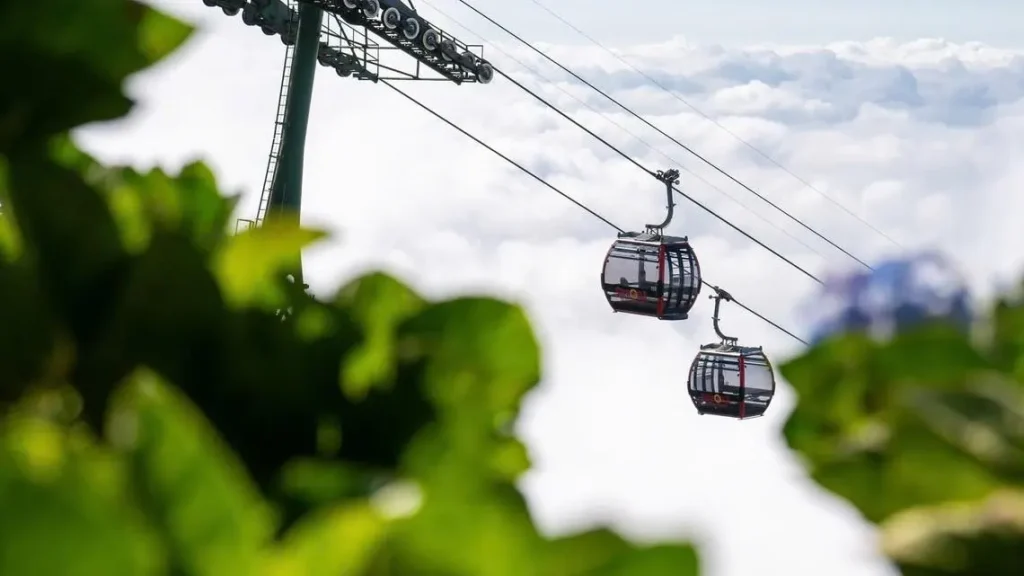 cáp treo Sunworld nui ba den